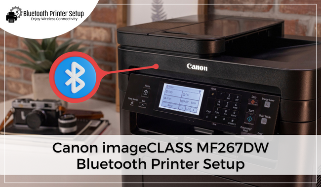Canon imageCLASS MF267DW Bluetooth Printer Setup
