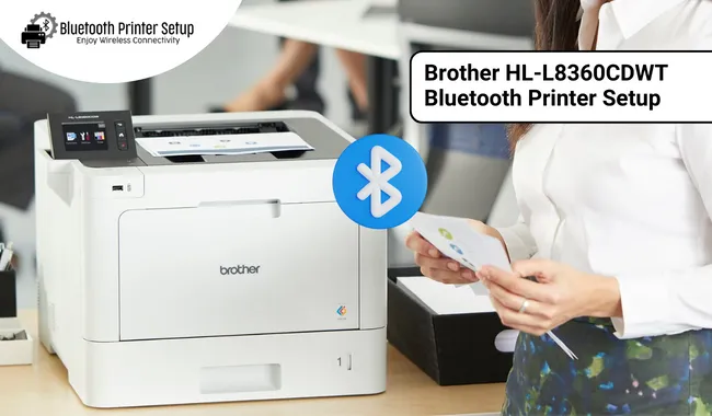 Brother HL-L8360CDWT Bluetooth Printer Setup