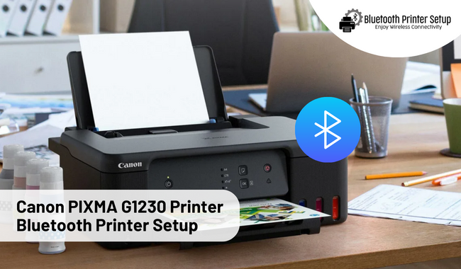 Canon PIXMA G1230 Printer Bluetooth Printer Setup