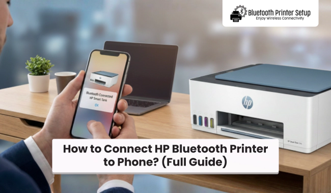 How to Connect HP Bluetooth Printer to Phone? (Full Guide)